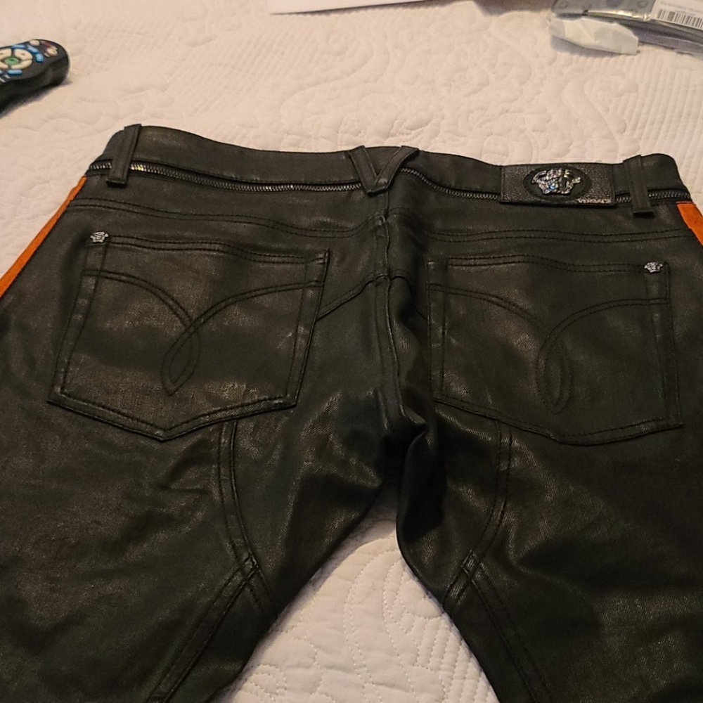 Versace black jeans (real)